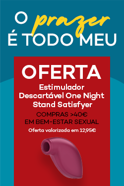 Oferta de Vibrador One Night Stand da marca Satisfyer em compras >40€ em bem estar sexual
